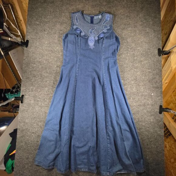 26116 Dresses & Skirts - Unbranded Women's Blue and Navy Dress